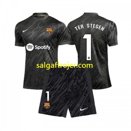 FC Barcelona Ter Stegen 1 Fodboldtrøjer Målmand Børn 3. sæt 2024/25 Kort ærmer FC Barcelona Ter Stegen 1 Fodboldtrøjer Målmand Børn 3. sæt 2024/25 Kort ærmer